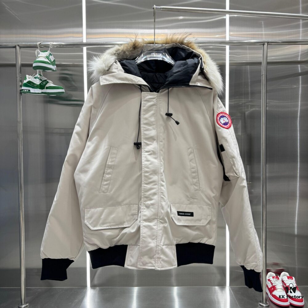 Canadagoose Chilliwack01 Pilot Jacket Down Coat, Authentic Pattern Development, Custom Original Materials