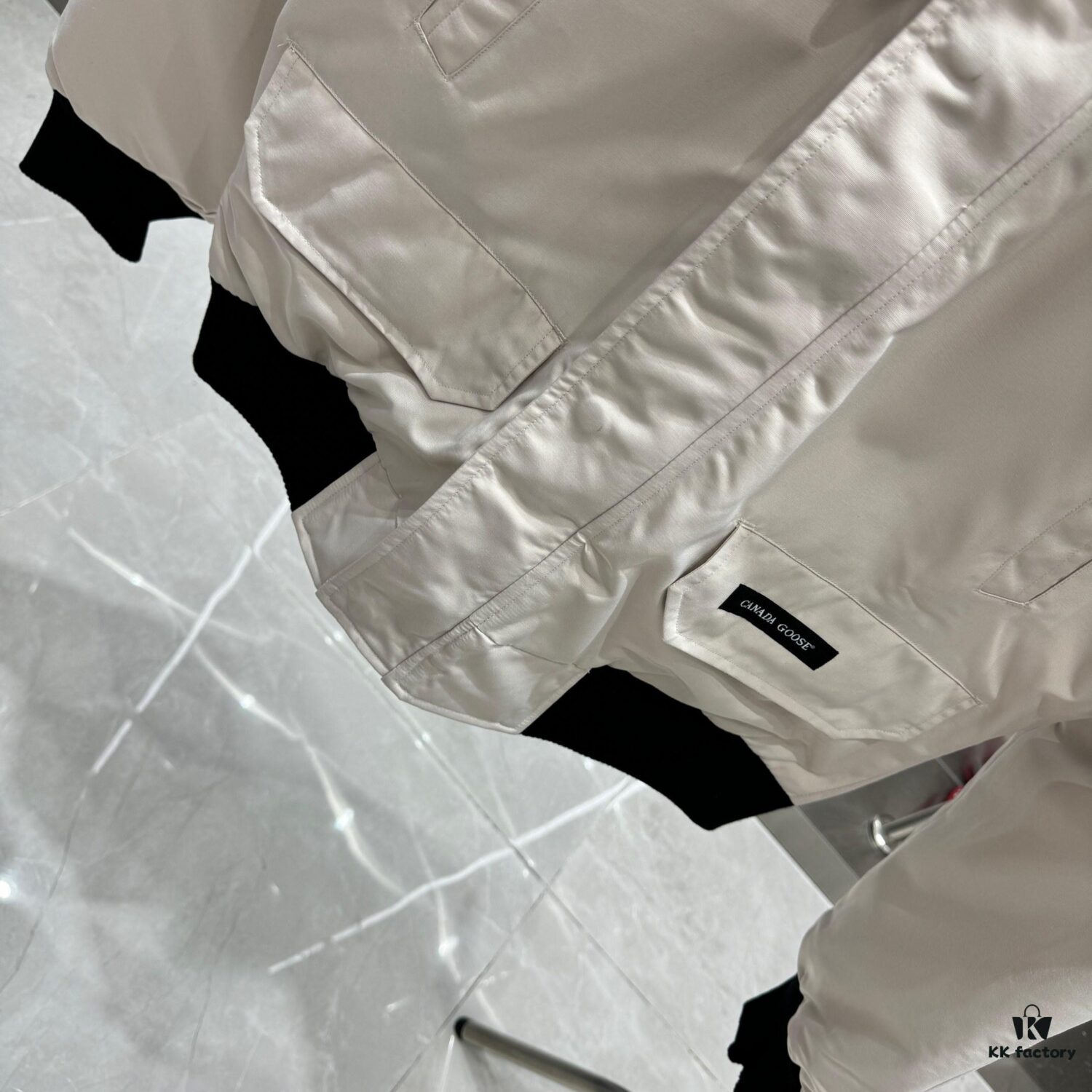 Canadagoose Chilliwack01 Pilot Jacket Down Coat, Authentic Pattern Development, Custom Original Materials