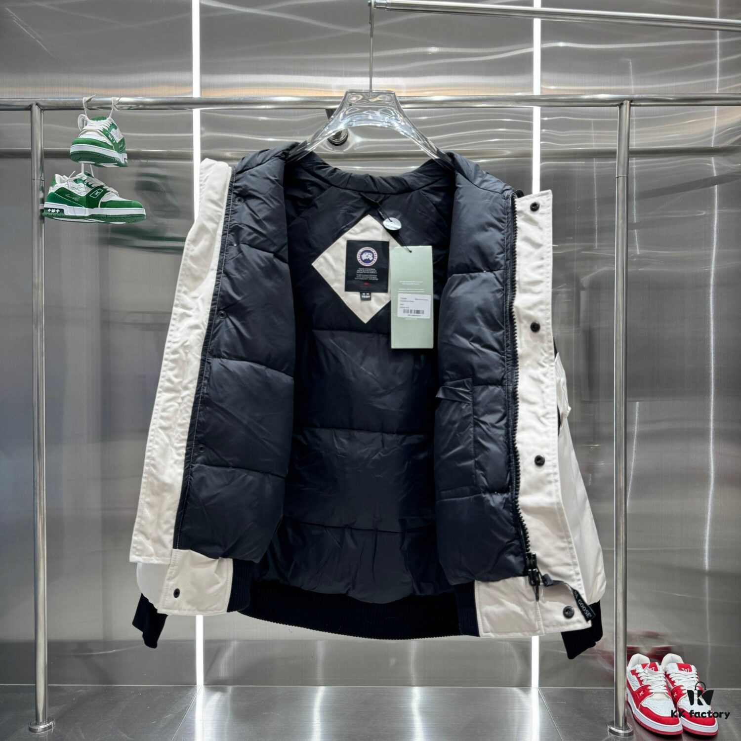 Canadagoose Chilliwack01 Pilot Jacket Down Coat, Authentic Pattern Development, Custom Original Materials