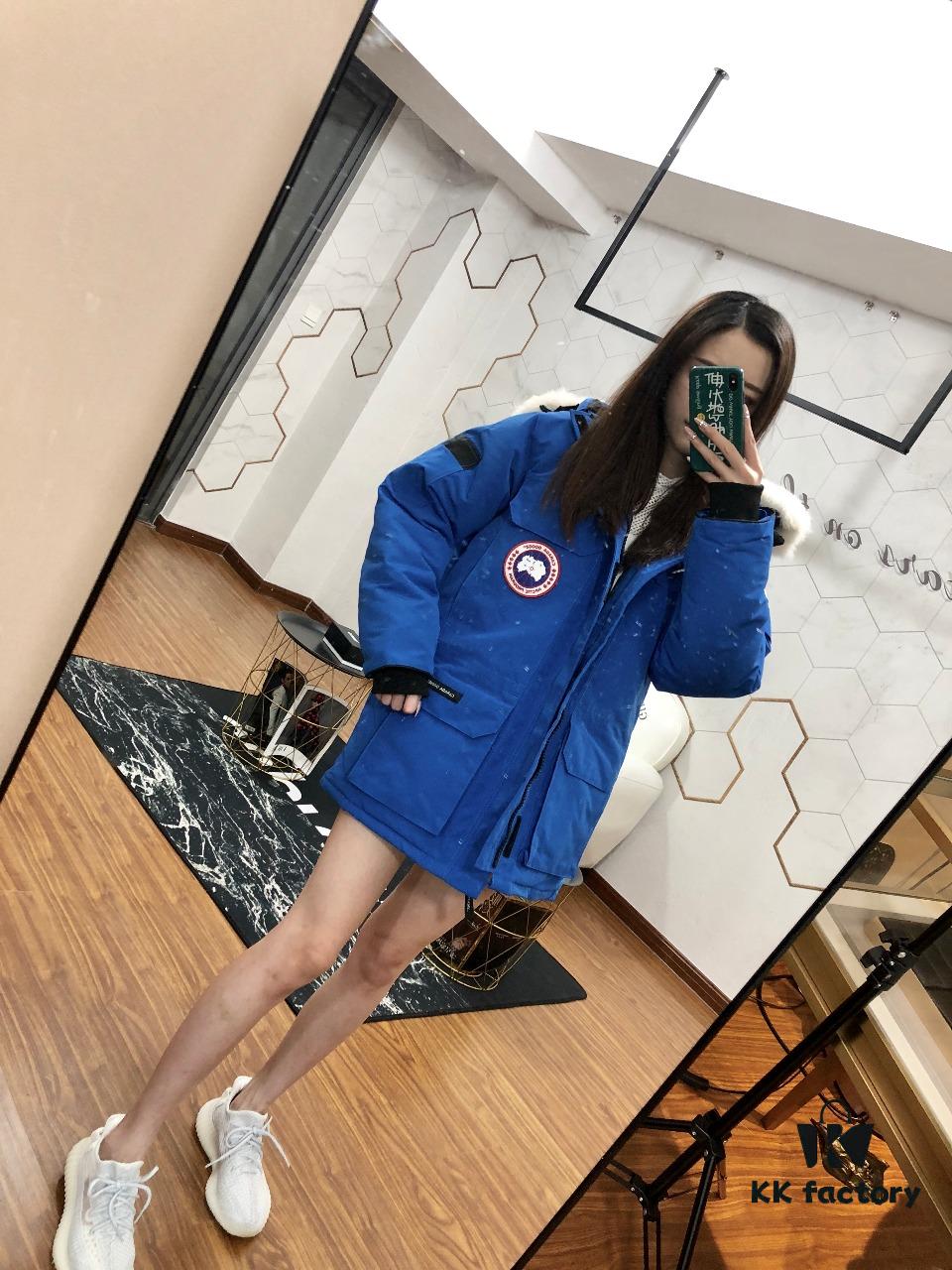 Canada Goose Expedition Parka 08 Mens and Womens Mid-Length Version - Sky Blue