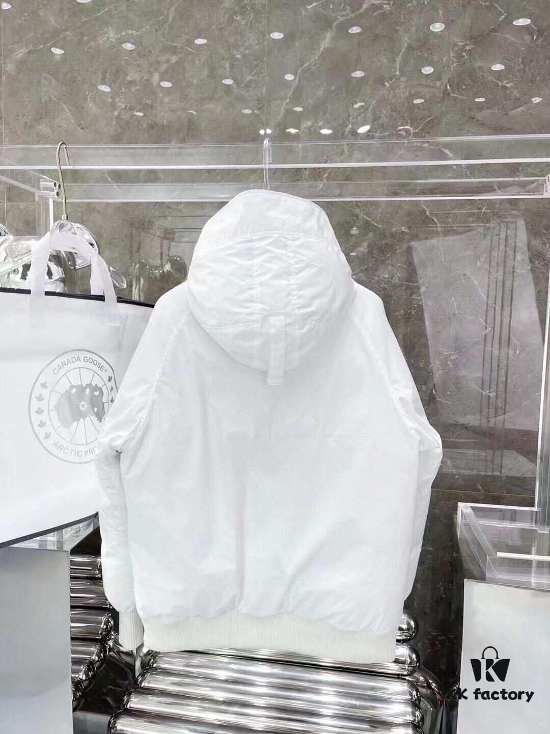 Canada Goose White Label Series Official Website Synchronized 01# - Mood Blue, Dawn Blue, White - 90% White Duck Down Fill