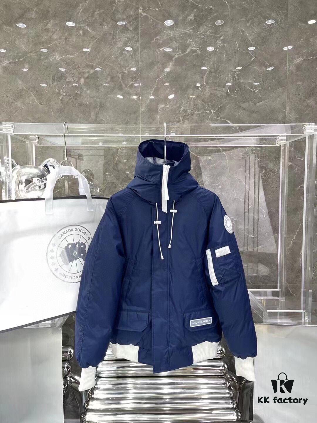 Canada Goose White Label Series Official Website Sync 01# - Mood Blue, Dawn Blue, White - 90% White Duck Down - Unisex