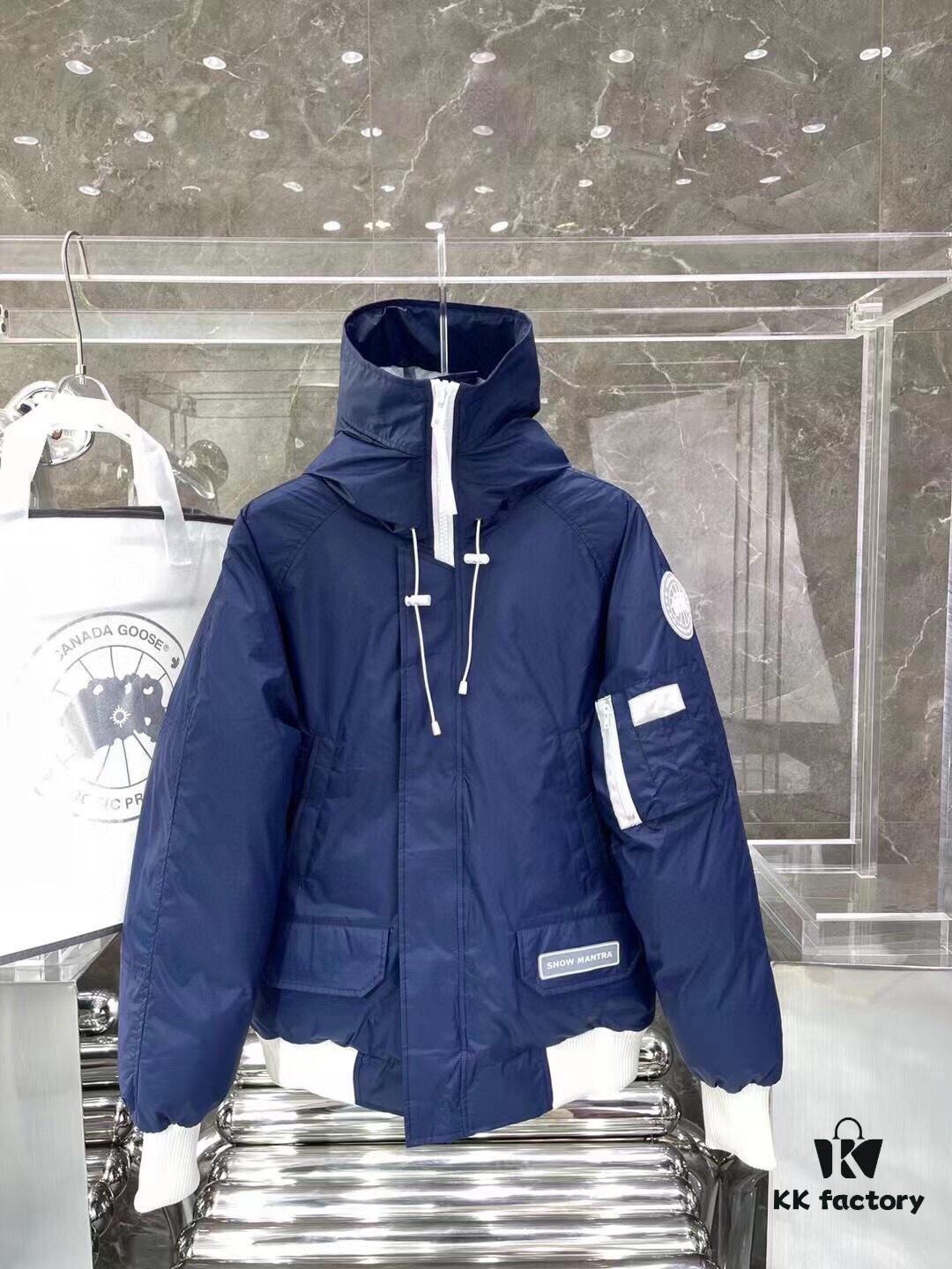 Canada Goose White Label Series Official Website Sync 01# - Mood Blue, Dawn Blue, White - 90% White Duck Down - Unisex