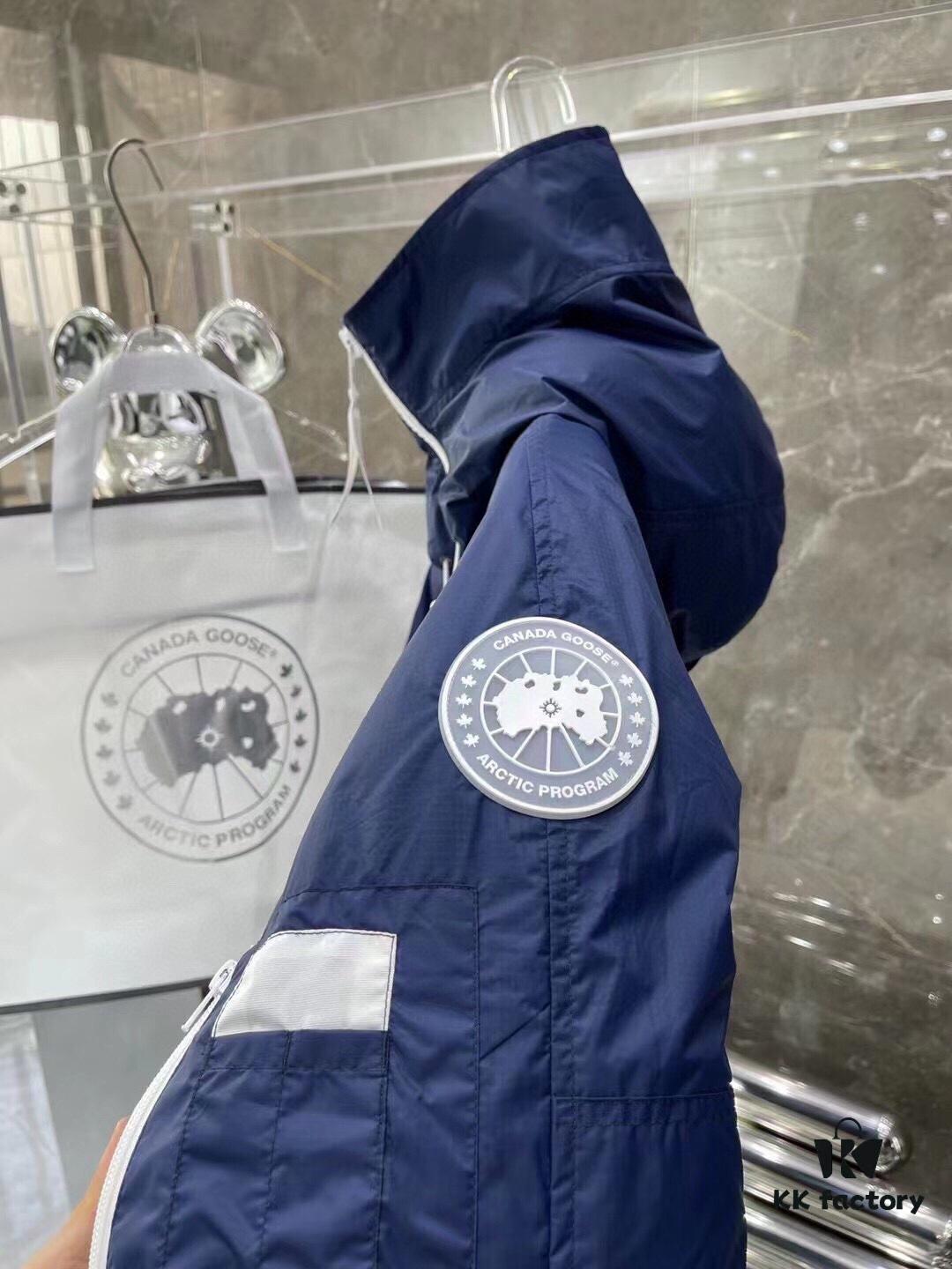 Canada Goose White Label Series Official Website Sync 01# - Mood Blue, Dawn Blue, White - 90% White Duck Down - Unisex
