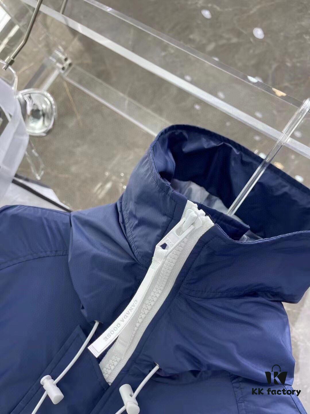 Canada Goose White Label Series Official Website Sync 01# - Mood Blue, Dawn Blue, White - 90% White Duck Down - Unisex