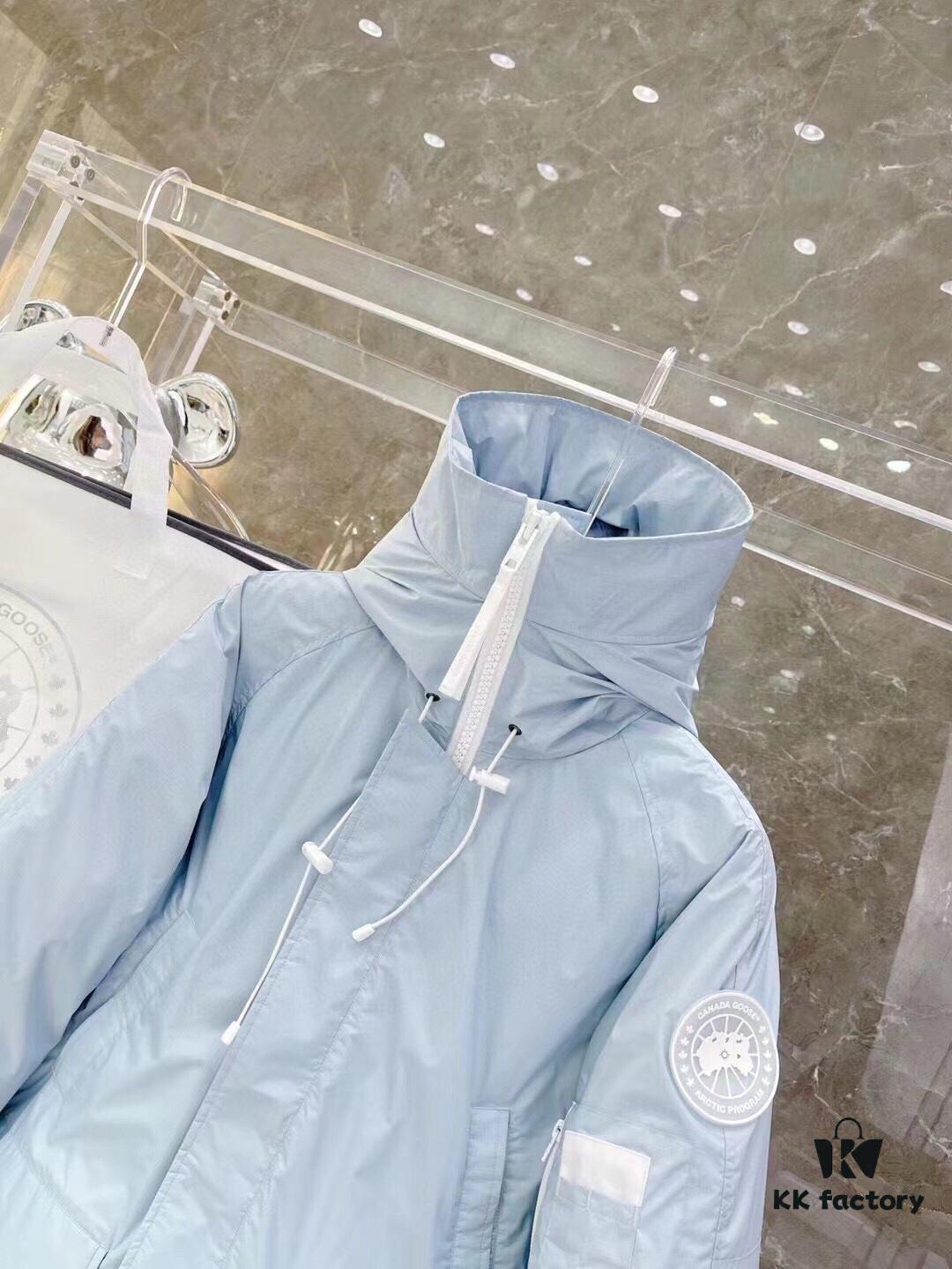 Canada Goose White Label Series Official Website Sync 01# - Windproof Warm Down Jacket with 90% White Duck Down Fill, Unisex Style