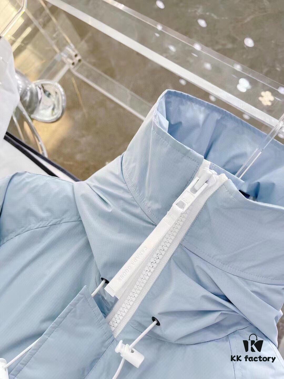 Canada Goose White Label Series Official Website Sync 01# - Windproof Warm Down Jacket with 90% White Duck Down Fill, Unisex Style