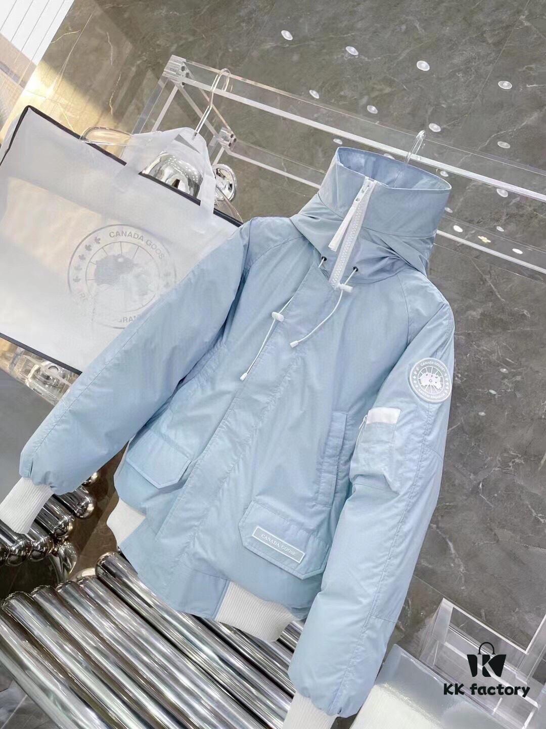 Canada Goose White Label Series Official Website Sync 01# - Windproof Warm Down Jacket with 90% White Duck Down Fill, Unisex Style