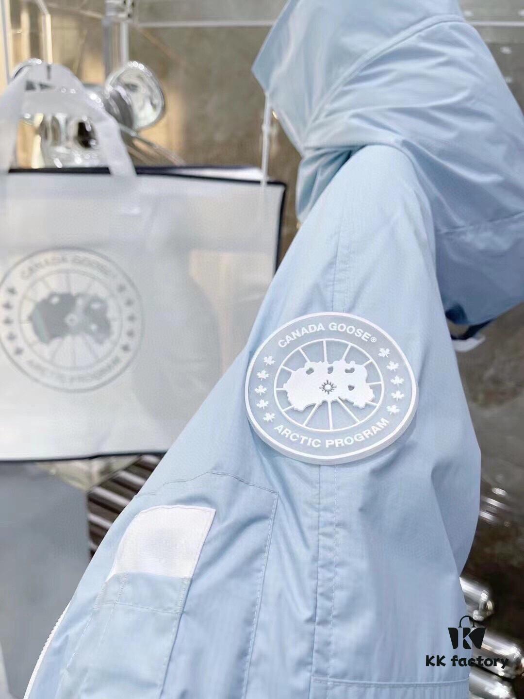 Canada Goose White Label Series Official Website Sync 01# - Windproof Warm Down Jacket with 90% White Duck Down Fill, Unisex Style