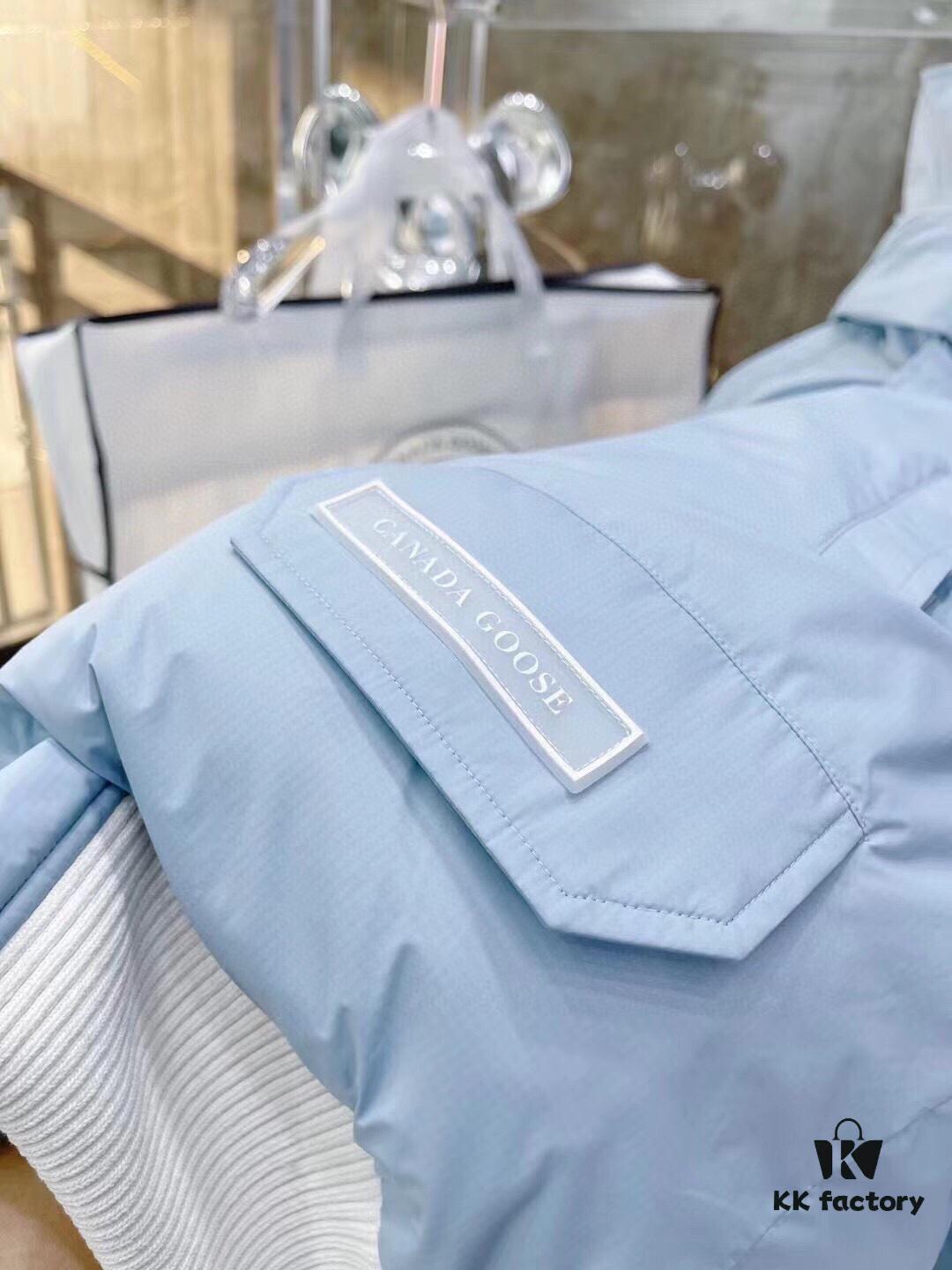 Canada Goose White Label Series Official Website Sync 01# - Windproof Warm Down Jacket with 90% White Duck Down Fill, Unisex Style