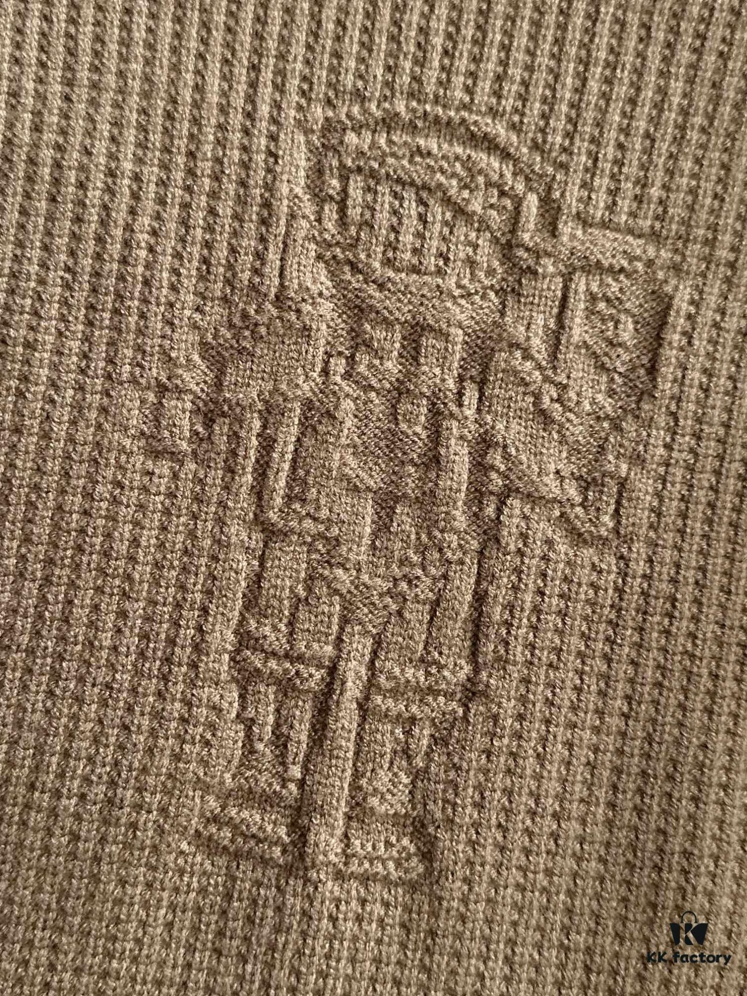 Canada Goose 2024 Official Autumn/Winter New Crew Neck Sweater, Hot Selling Fashion Knitwear with Embroidered Logo, Premium Wool Blend Fabric, Direct-Skin Comfortable, M-3XL