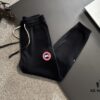 Canada Goose 2024 Autumn/Winter New Elastic Waist Casual Pants, Fleece-Lined, Premium Custom Fabric, Breathable and Comfortable, Refined Design with Brand Identity, Soft and Smooth Texture, Excellent Fit and Tailoring