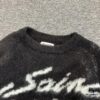 New Arrival Saint Laurent SLY Mohair Crew Neck Sweater Unisex