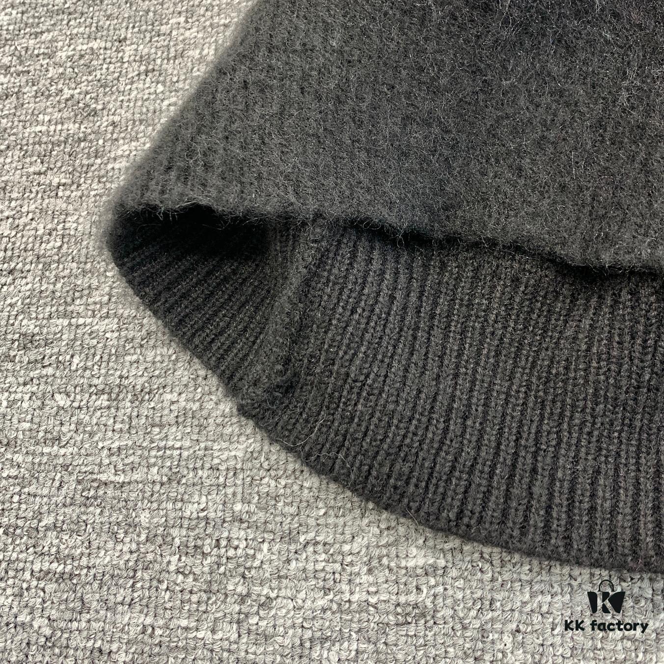 New Arrival Saint Laurent SLY Mohair Crew Neck Sweater Unisex