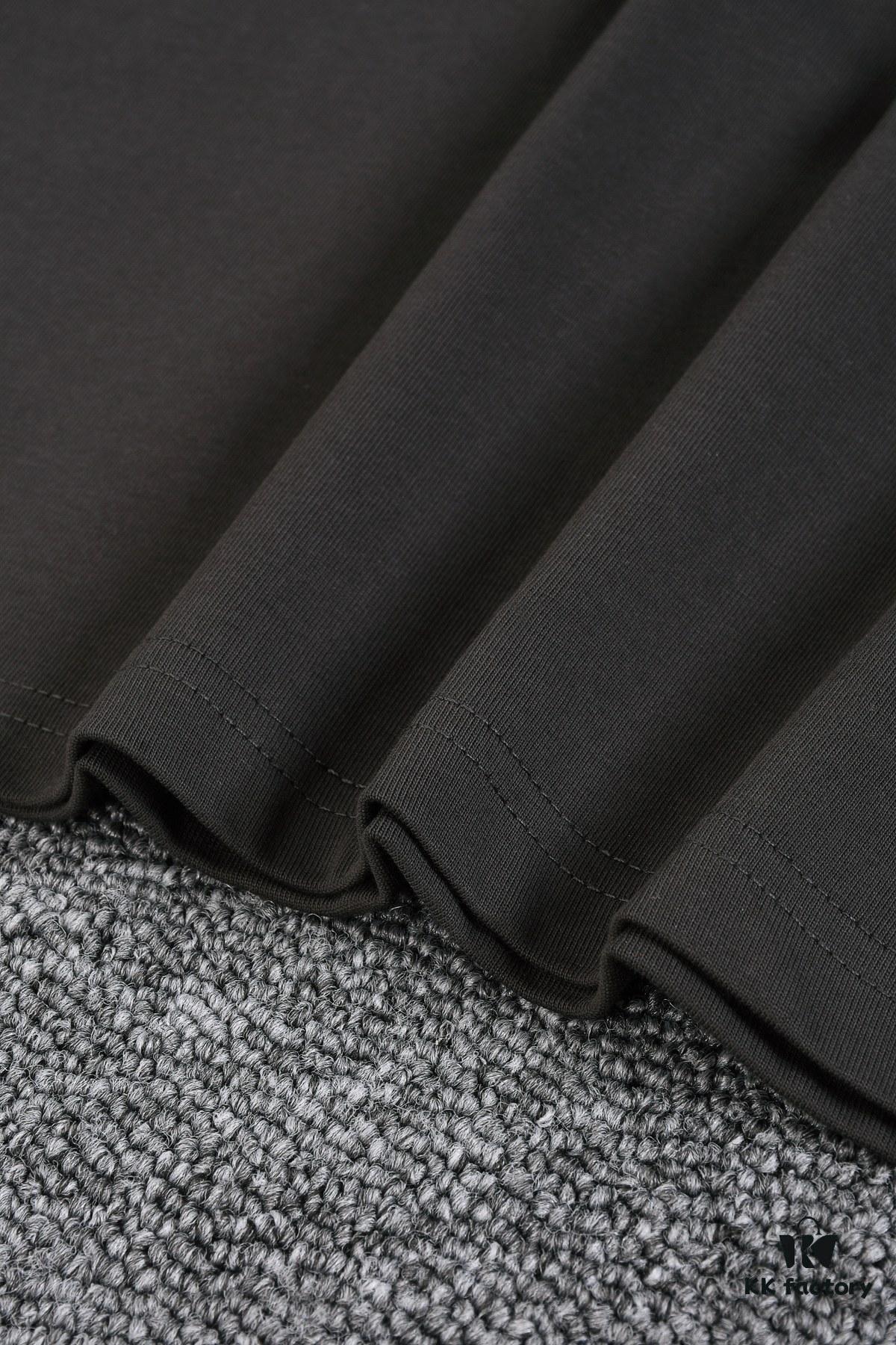 New Arrival 25S Saint Laurent Embossed Logo T-Shirt, Premium Garment-Washed Cotton, Unisex Relaxed Fit