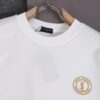 New Arrival 25S Saint Laurent Embossed Logo T-Shirt, Premium Washed Cotton Fabric, Soft and Comfortable Unisex Streetwear