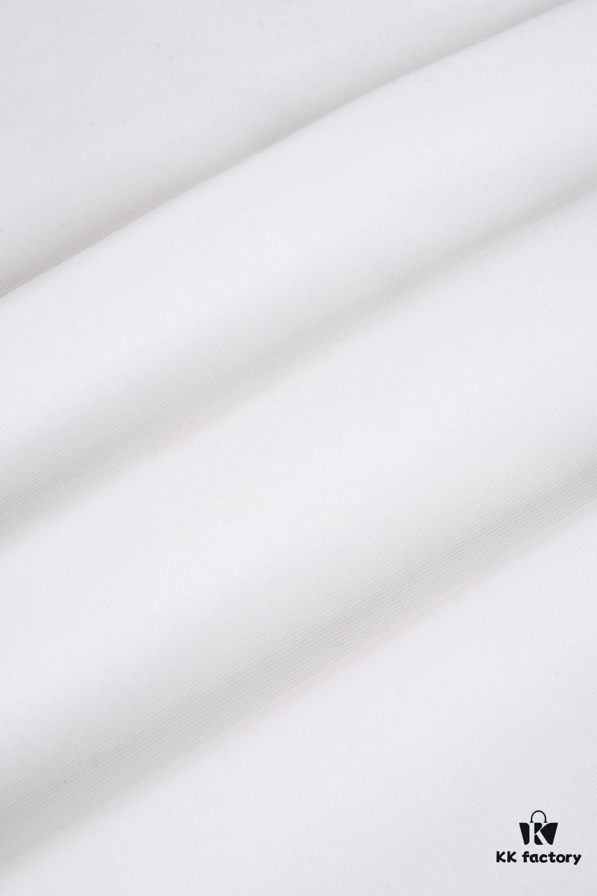 New Arrival 25S Saint Laurent Embossed Logo T-Shirt, Premium Washed Cotton Fabric, Soft and Comfortable Unisex Streetwear