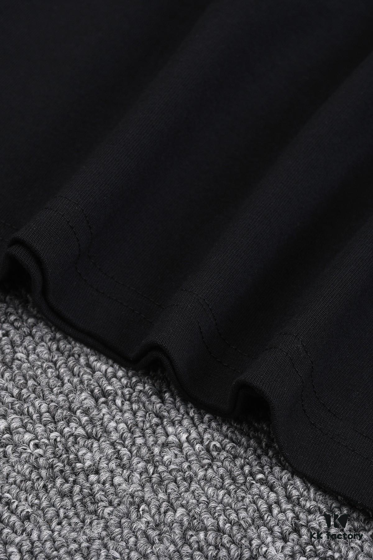 New Arrival 25S Saint Laurent Rhinestone T-Shirt, Heavyweight Cotton Washed Fabric, Unisex Loose Fit Fashion Tee