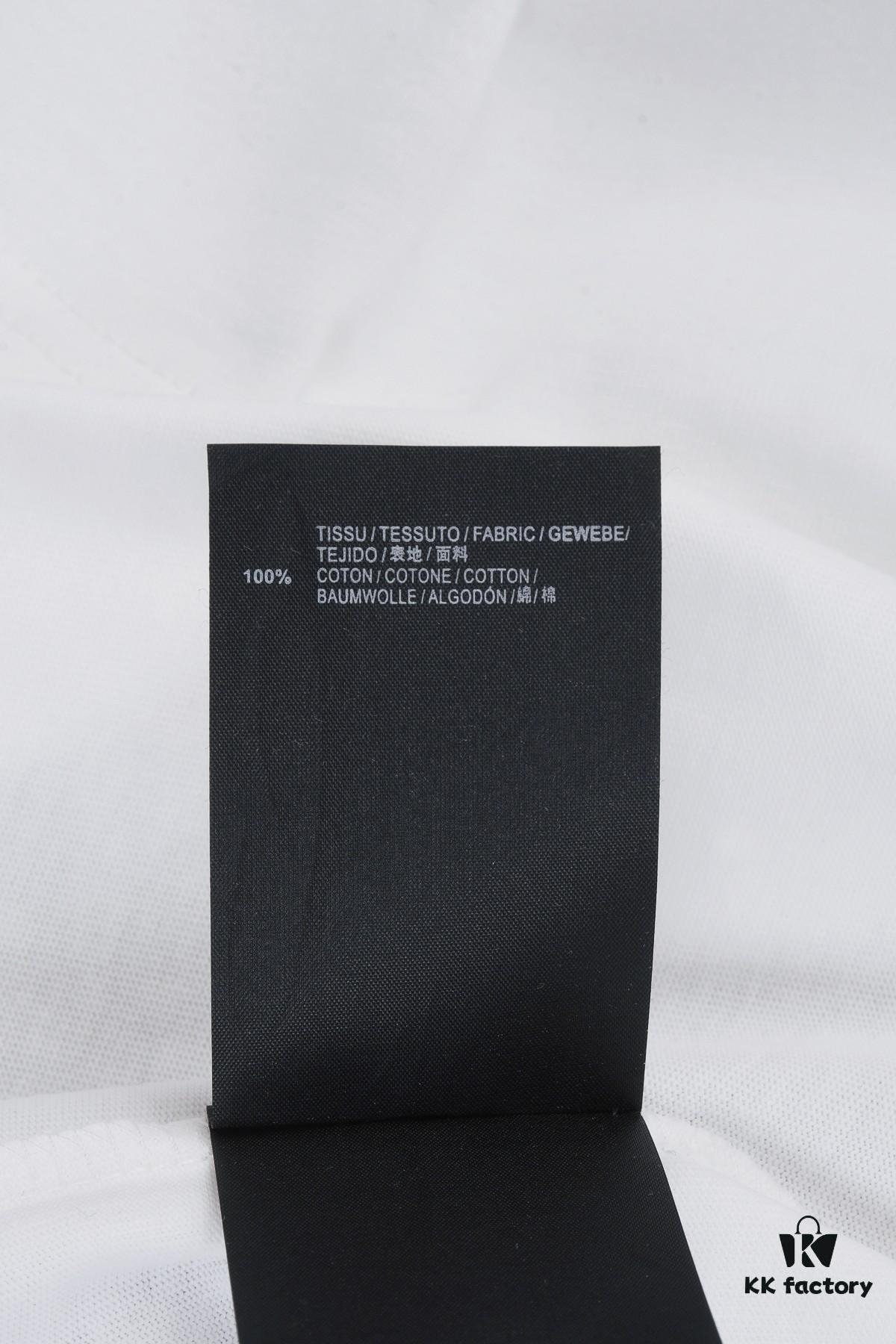 New Arrival 25S Saint Laurent Rhinestone T-Shirt, Heavyweight Washed Cotton Unisex Tee