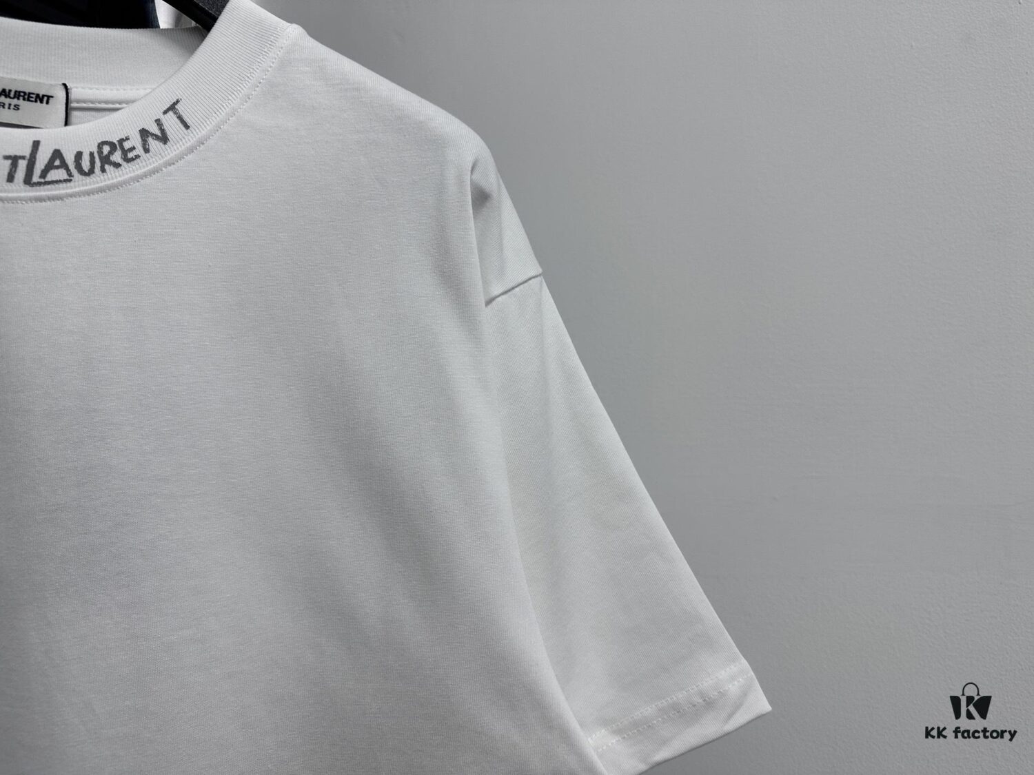 YSL Saint Laurent 25SS Classic Logo Short-Sleeve T-Shirt