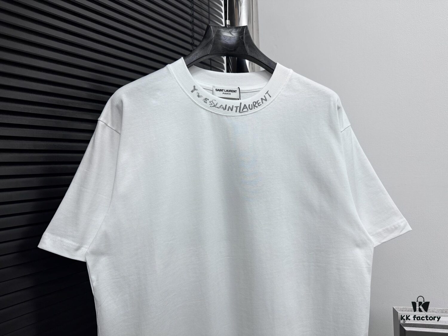 YSL Saint Laurent 25SS Classic Logo Short-Sleeve T-Shirt