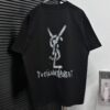 YSL Saint Laurent 25SS Classic Logo Short-Sleeve T-Shirt