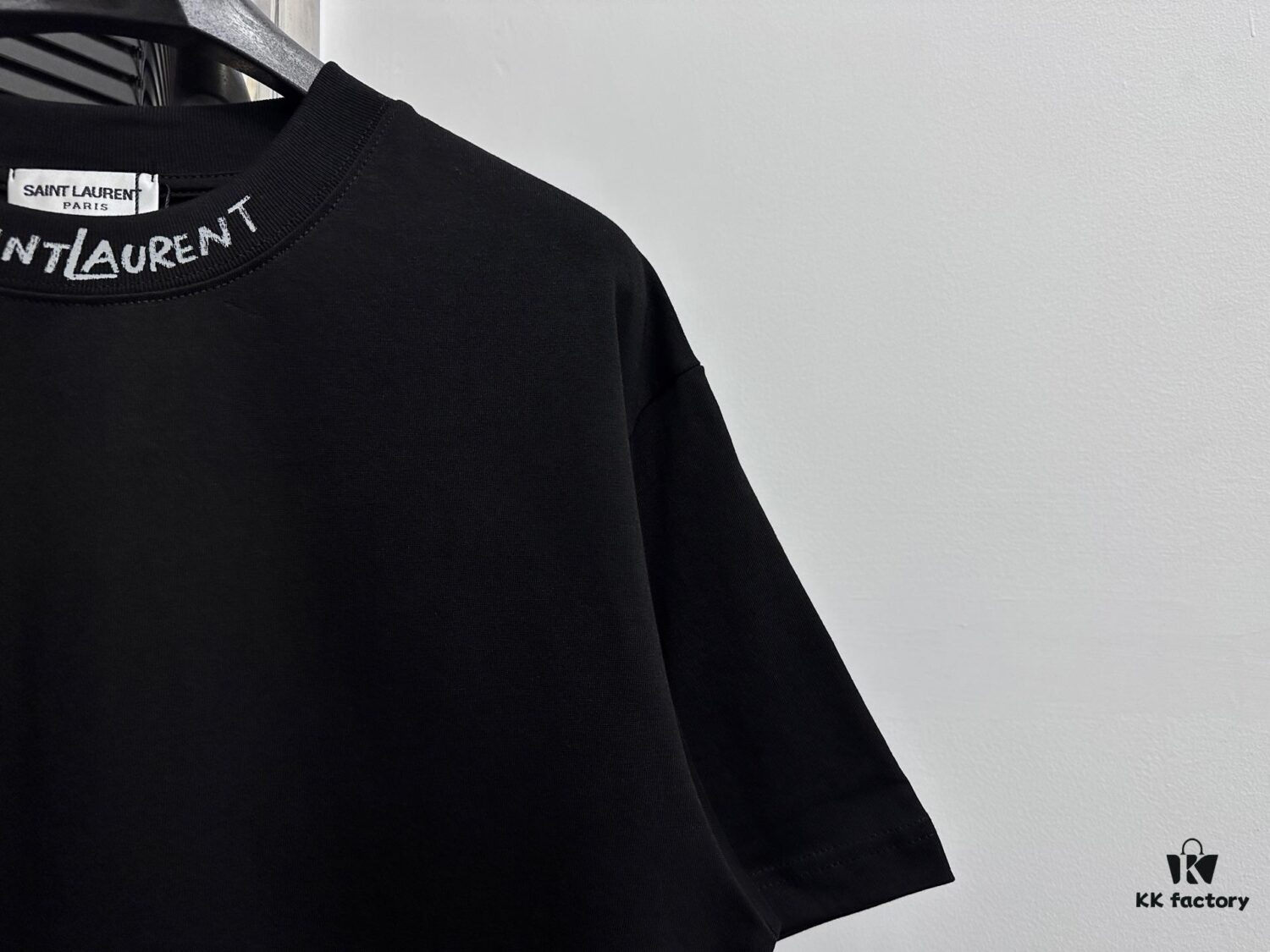 YSL Saint Laurent 25SS Classic Logo Short-Sleeve T-Shirt