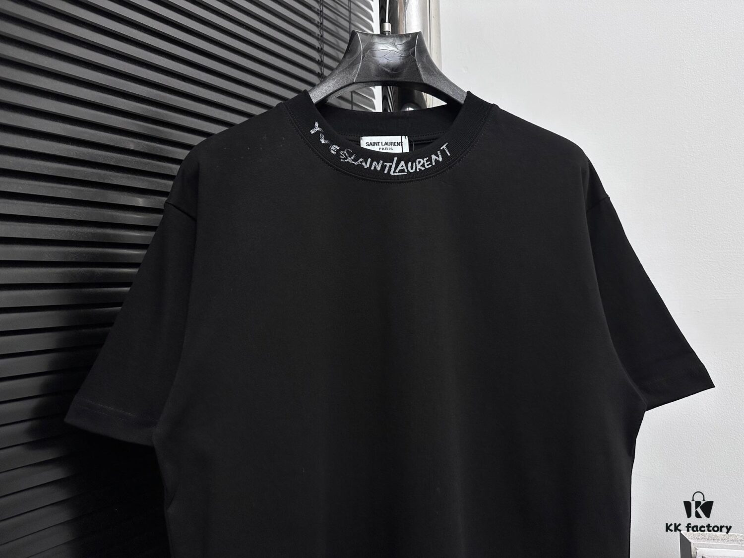 YSL Saint Laurent 25SS Classic Logo Short-Sleeve T-Shirt