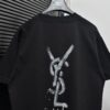 YSL Saint Laurent 25SS Classic Logo Short-Sleeve T-Shirt