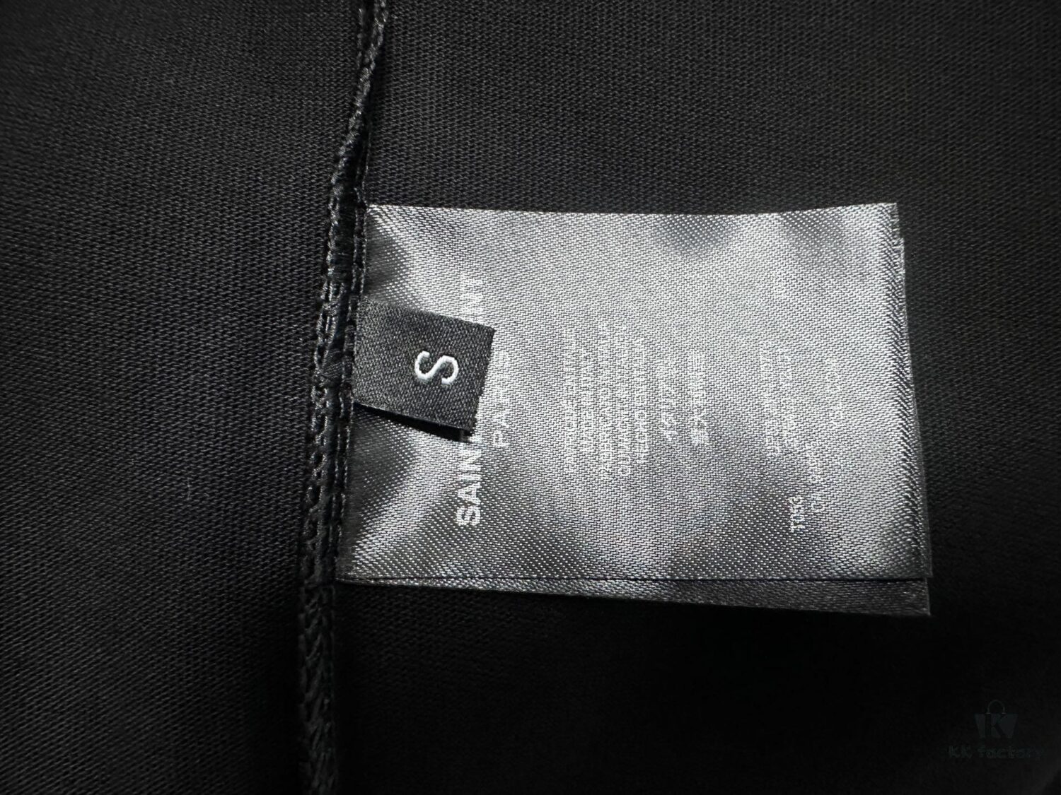 YSL Saint Laurent 25SS Classic Logo Short-Sleeve T-Shirt