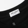 Saint Laurent Paris 23SS Color-Block Letter Short Sleeve T-Shirt