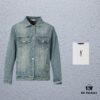 Saint Laurent YSL Rhinestone Embellished Denim Jacket (Top-tier Version, Distinguished from Standard Stock)