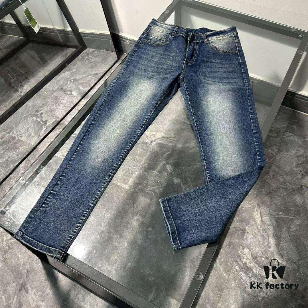 SAINT LAURENT SLP New Arrival High-End Denim Jeans - Premium Soft High-Cotton Washed Fabric, Luxury Design, Autumn Bestseller