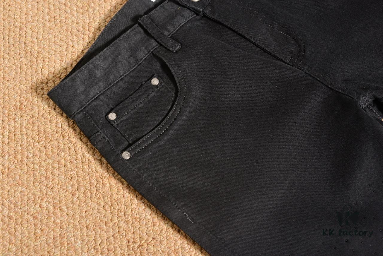 YSL Saint Laurent Rhinestone Premium Craftsmanship Jeans