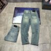 YSL Saint Laurent Jeans New Arrival Slim Straight Leg Premium Quality 1:1 Replica European Imported Fabric Stretchy Comfortable Soft and Skin-Friendly