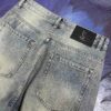 YSL Saint Laurent Jeans New Arrival Slim Straight Leg Premium Quality 1:1 Replica European Imported Fabric Stretchy Comfortable Soft and Skin-Friendly