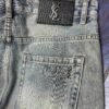 YSL Saint Laurent Jeans New Arrival Slim Straight Leg Premium Quality 1:1 Replica European Imported Fabric Stretchy Comfortable Soft and Skin-Friendly