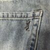 YSL Saint Laurent Jeans New Arrival Slim Straight Leg Premium Quality 1:1 Replica European Imported Fabric Stretchy Comfortable Soft and Skin-Friendly