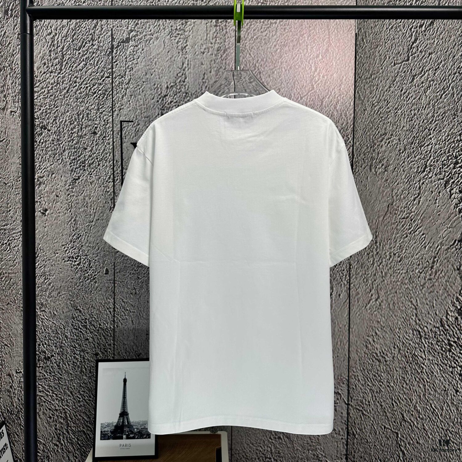 2025 Spring and Summer New Short Sleeve T-Shirt, Heavyweight Pure Cotton with Letter Embroidery
