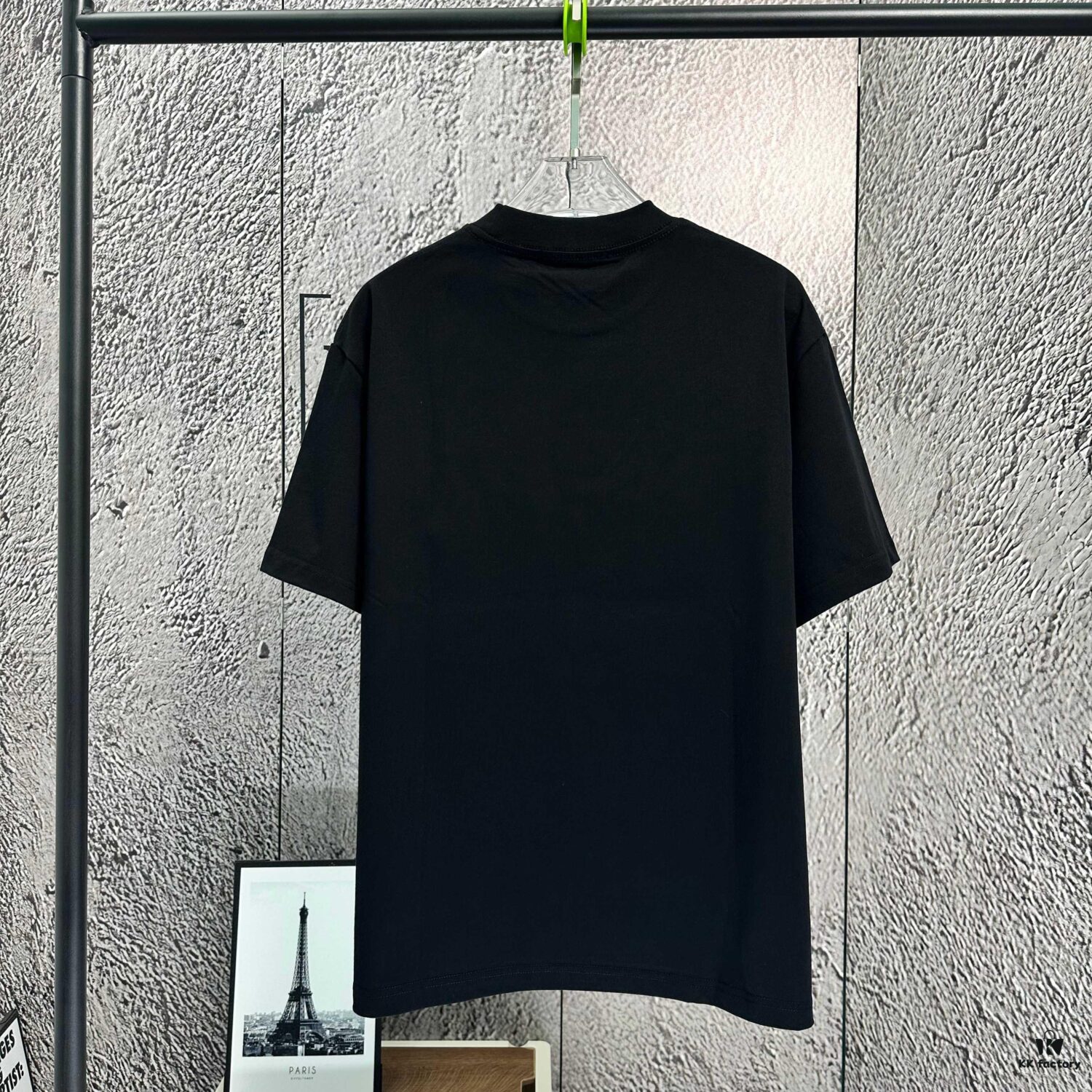 2025 Spring and Summer New Short Sleeve T-Shirt, Heavyweight Pure Cotton with Letter Embroidery