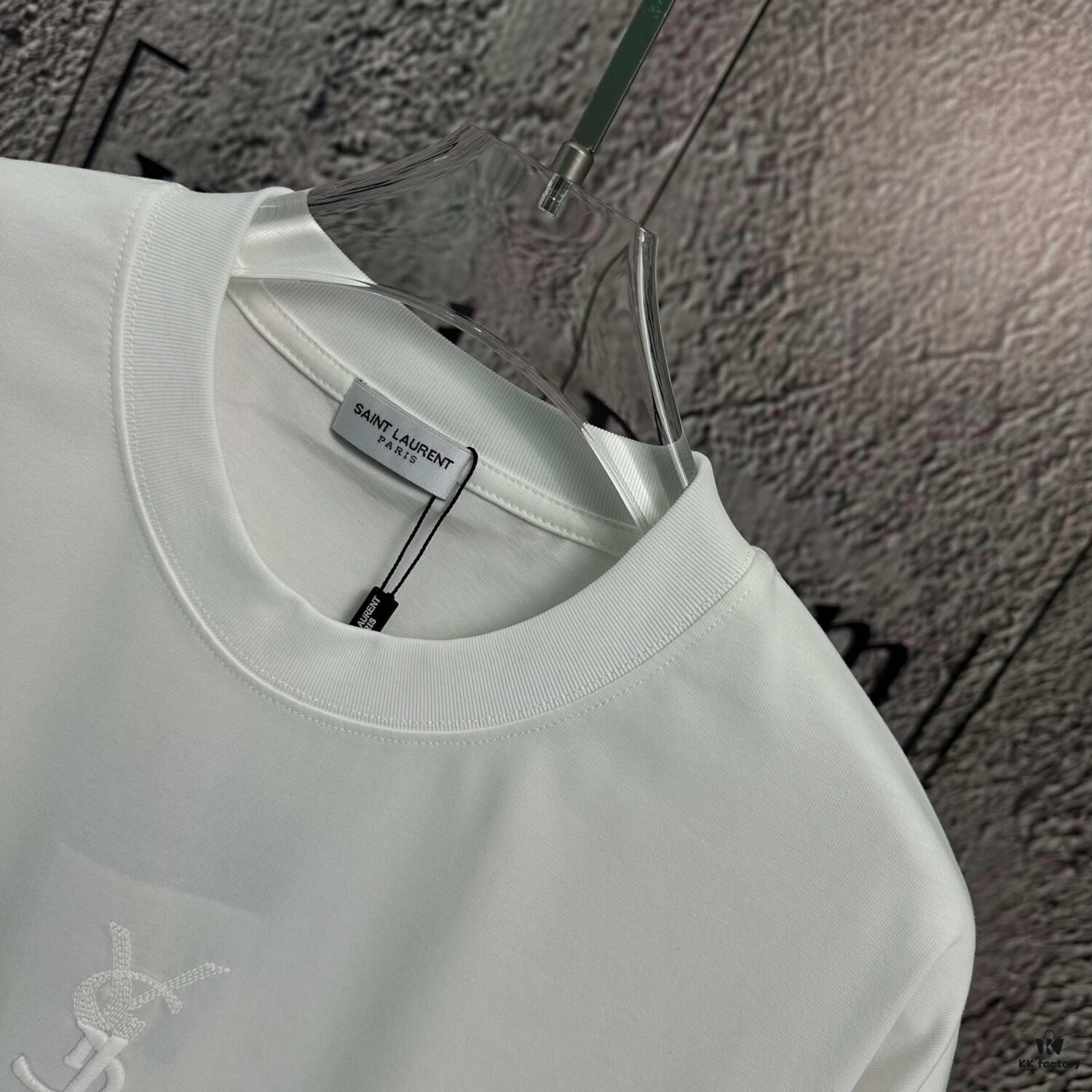 2025 Spring and Summer New Arrival Short Sleeve T-Shirt, Heavyweight Pure Cotton with Special Embroidery and 3D Print