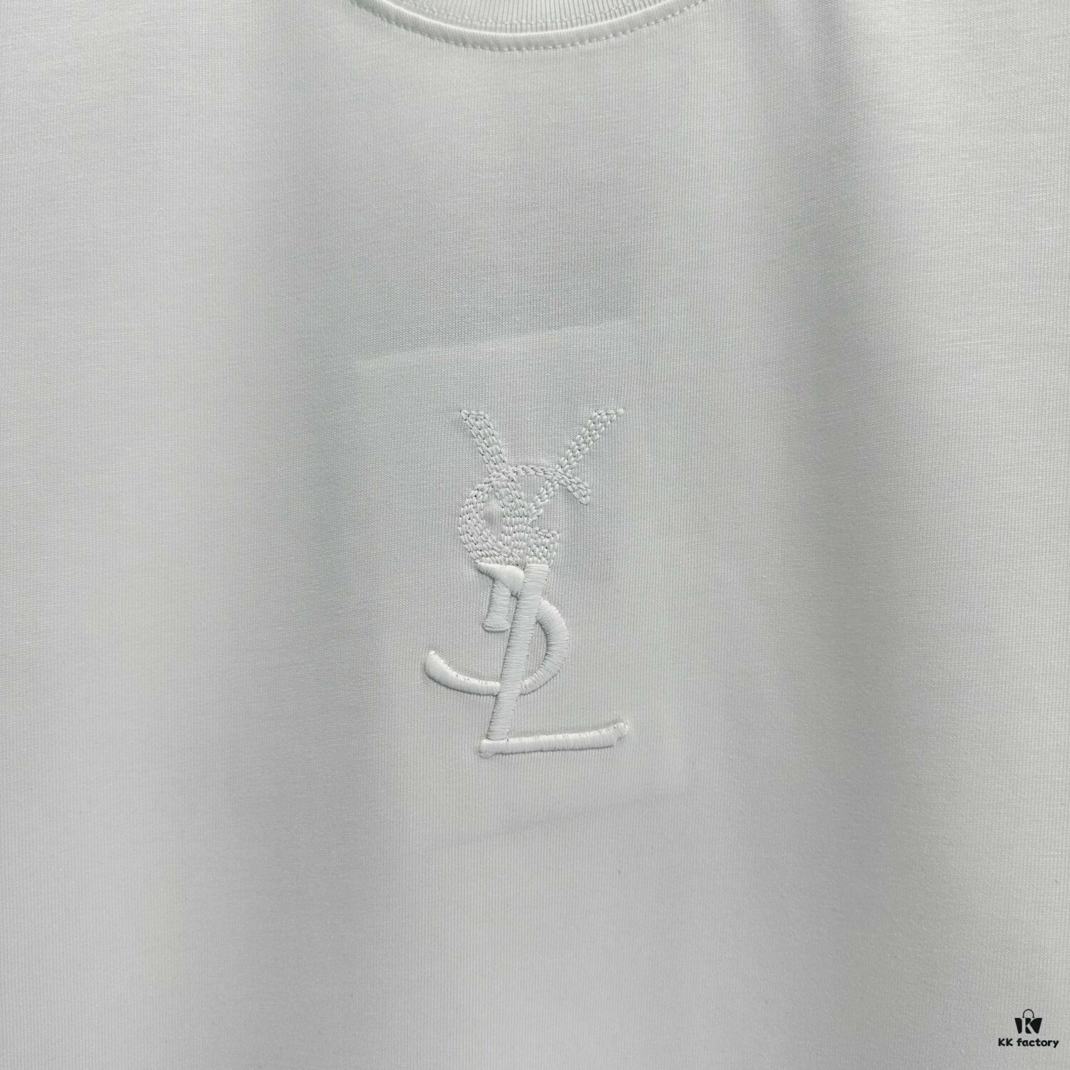 2025 Spring and Summer New Arrival Short Sleeve T-Shirt, Heavyweight Pure Cotton with Special Embroidery and 3D Print