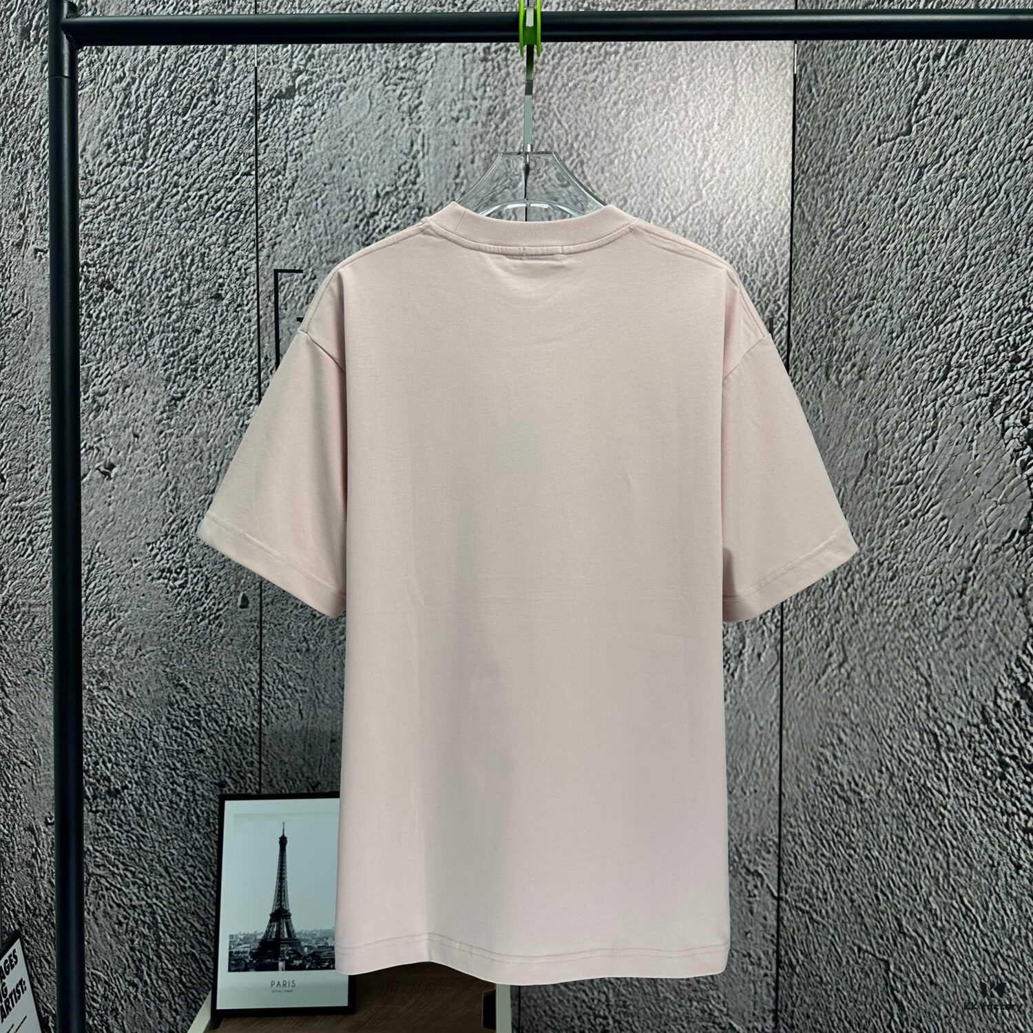 2025 Spring Summer New Short Sleeve T-Shirt, Heavyweight Pure Cotton with Special Embroidered Letters