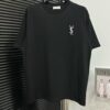 YSL Saint Laurent 25SS Classic Logo Short Sleeve T-Shirt