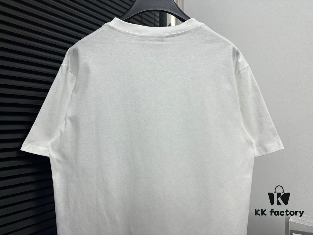 YSL Saint Laurent 25SS Classic Logo Short Sleeve T-Shirt