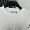YSL Saint Laurent 25SS Rhinestone Short-Sleeve T-Shirt