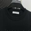 YSL Saint Laurent 25SS Rhinestone Short Sleeve T-Shirt