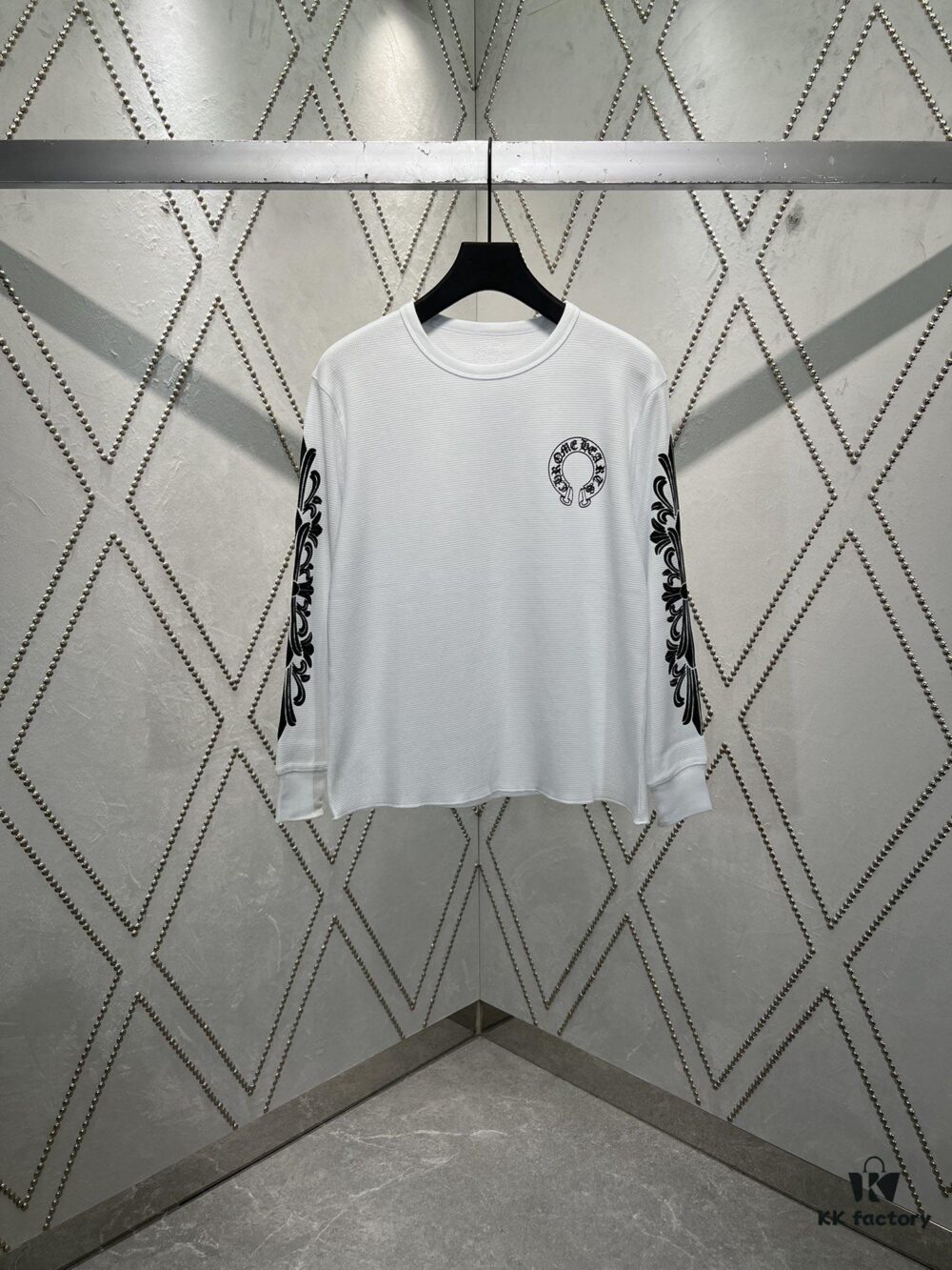 Chrome Hearts 2025 New Waffle Long Sleeve T-Shirt