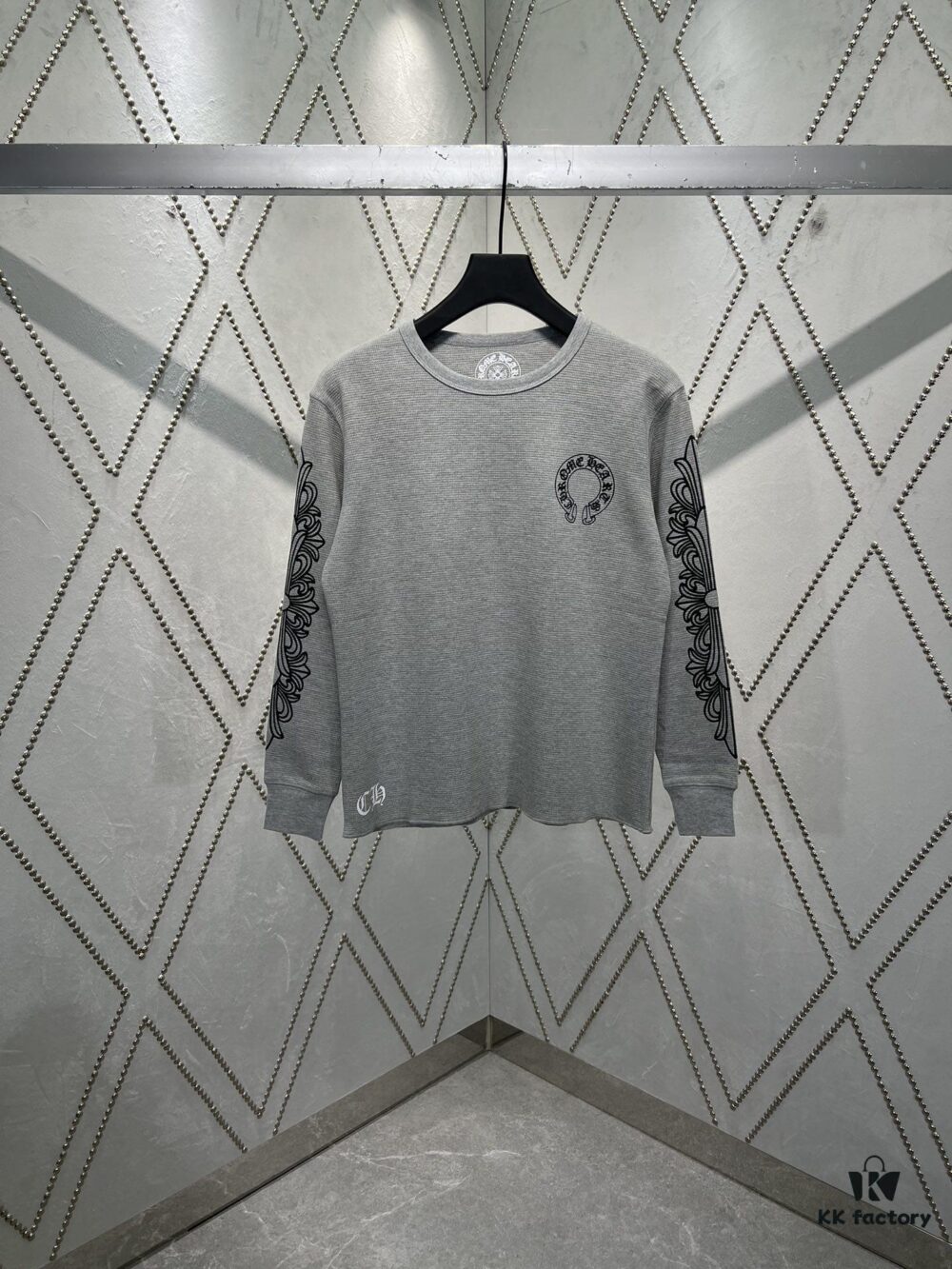 Chrome Hearts 2025 New Waffle Long Sleeve T-Shirt