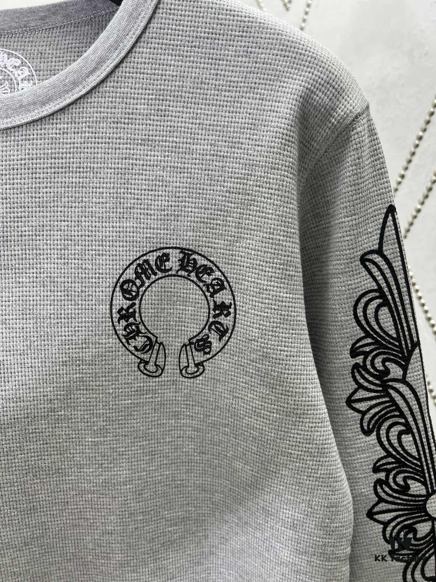 Chrome Hearts 2025 New Waffle Long Sleeve T-Shirt